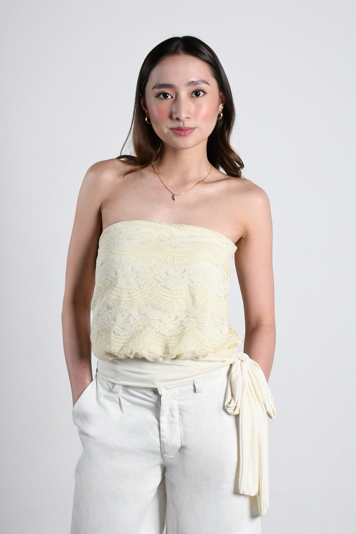 Nalu Tube Top — Butter