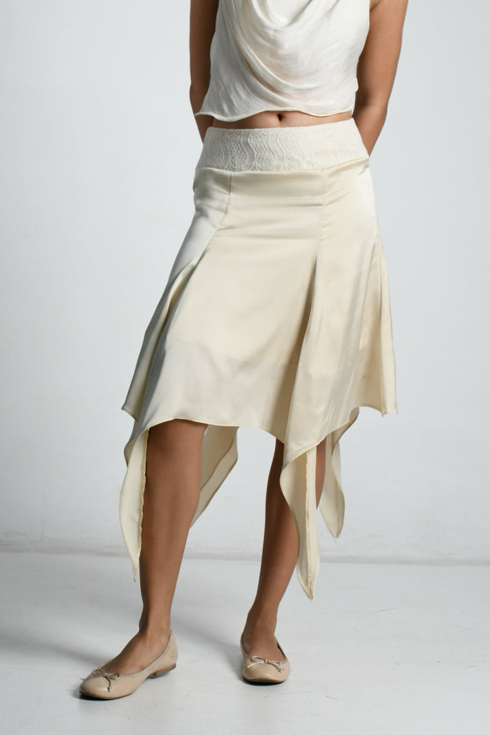 Sienna Skirt — Cream
