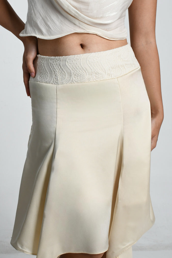 Sienna Skirt — Cream