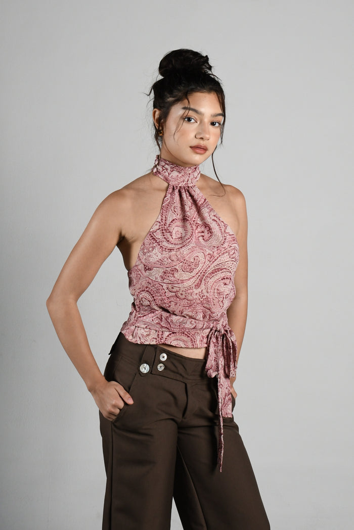 Lizza Top — Old Rose