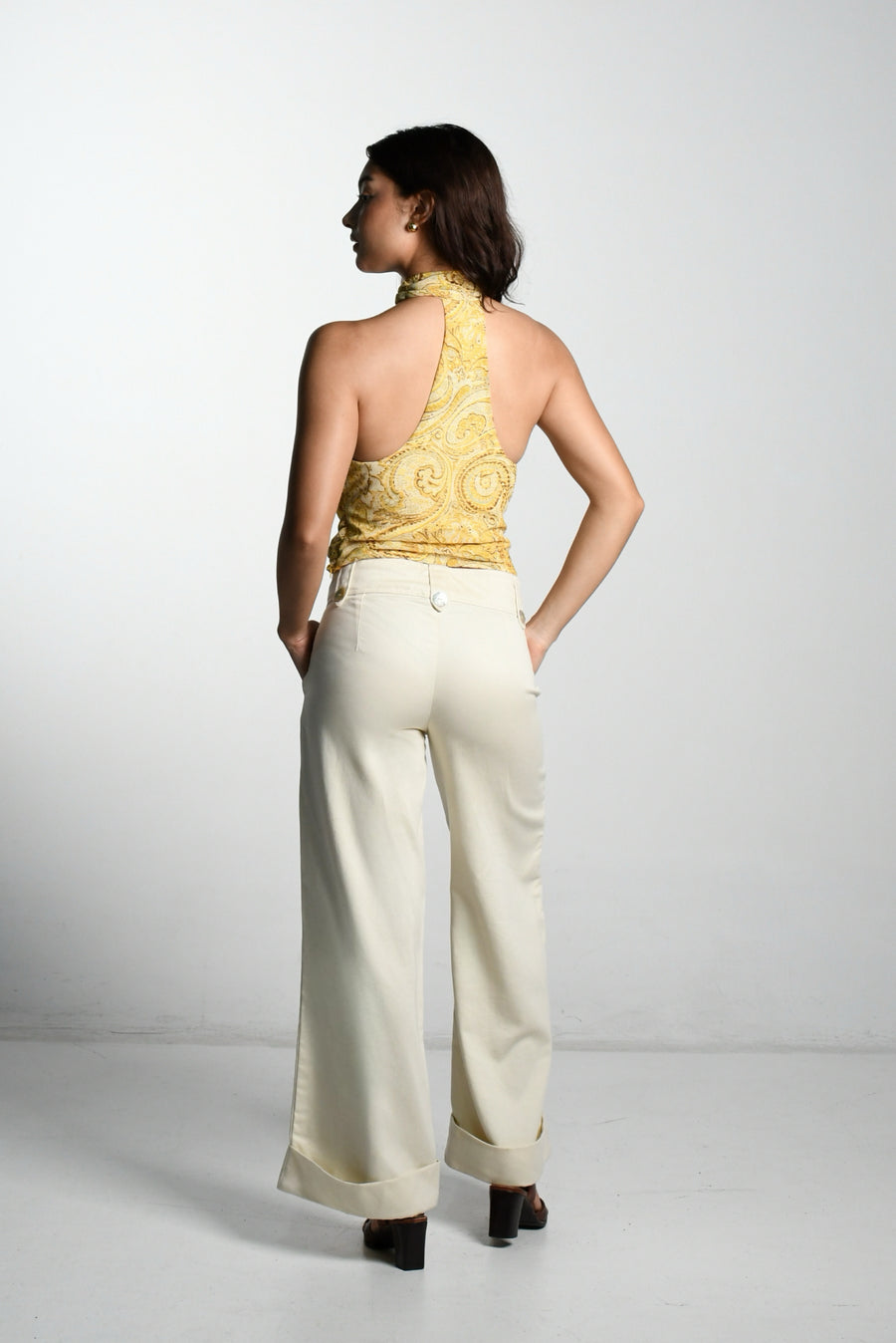 Maria Pants — Cream