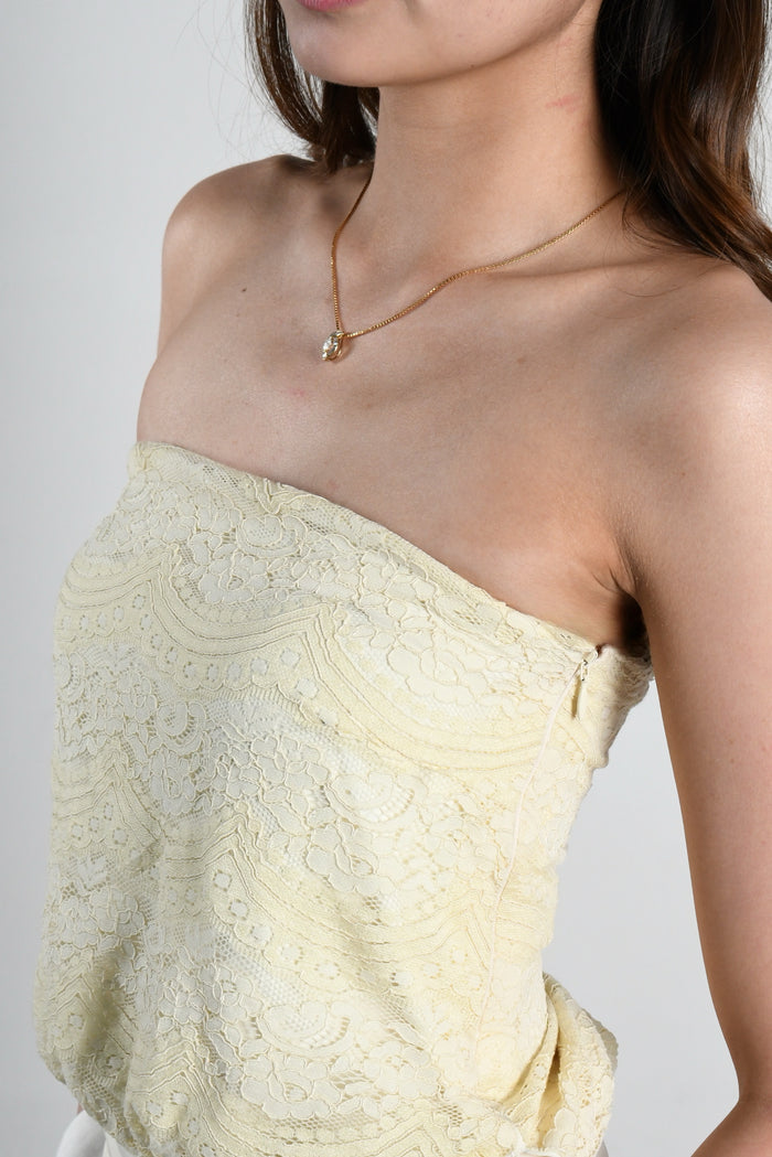 Nalu Tube Top — Butter