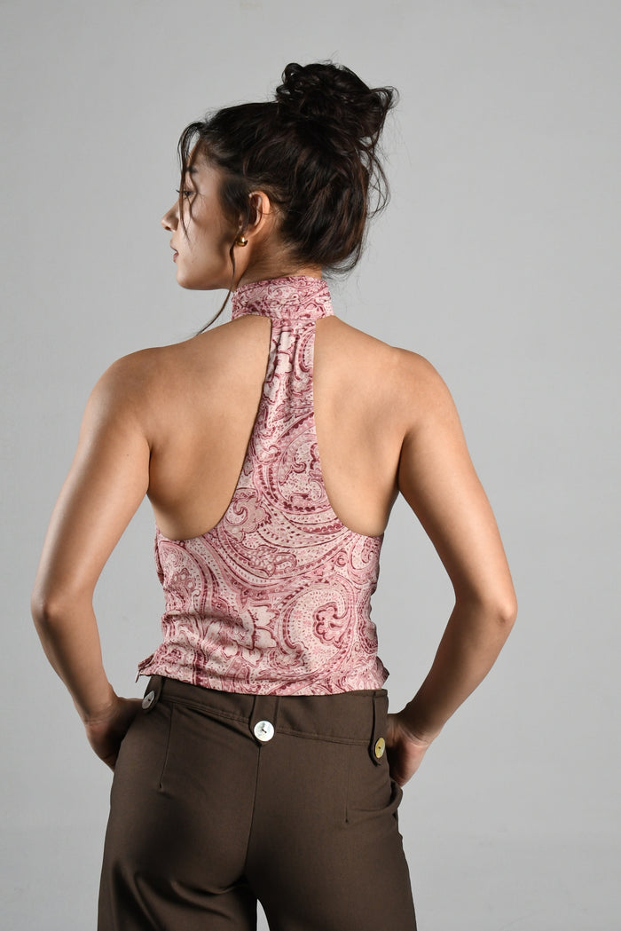 Lizza Top — Old Rose