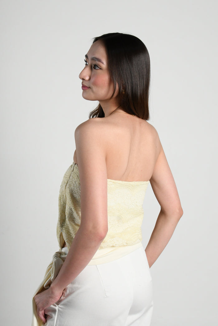Nalu Tube Top — Butter