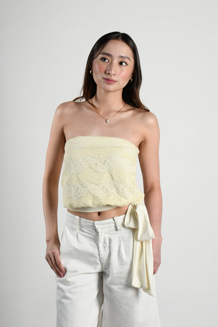 Nalu Tube Top — Butter
