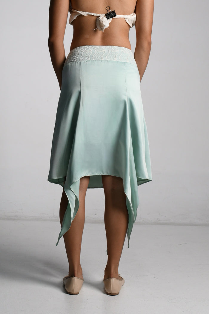 Sienna Skirt — Seafoam